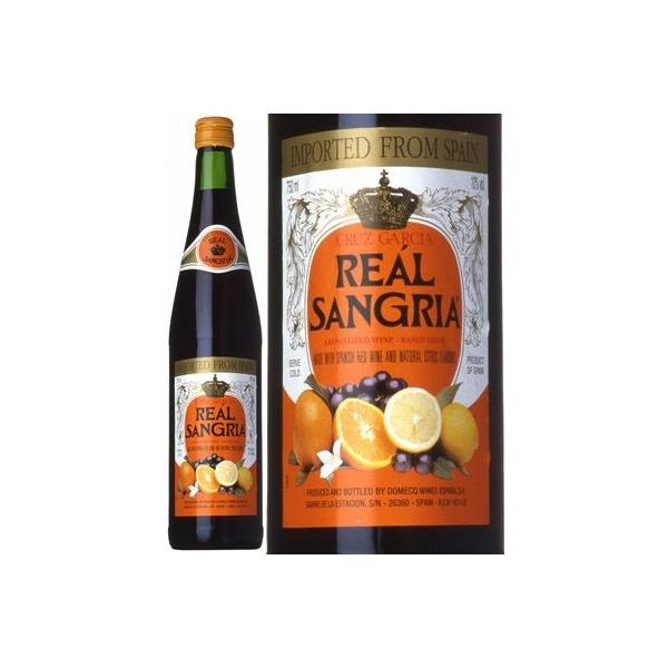 スペイン ドメック・ボデガ社 リアル サングリア レッド（赤） Real Sangria Red 750ml 1本 ギフト 父親 誕生日 プレゼント