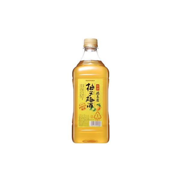 サントリー 特撰 徳島産柚子梅酒 1800ml 1.8L ギフト 父親 誕生日 プレゼント