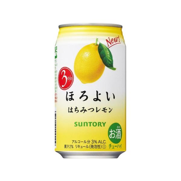 チューハイ ほろよい はちみつレモン サントリー 350ml 24本 1ケース 本州送料無料 四国は+200円、九州・北海道は+500円、沖縄は+3000円ご注文後に加算 ギフト 父親 誕生日 プレゼント