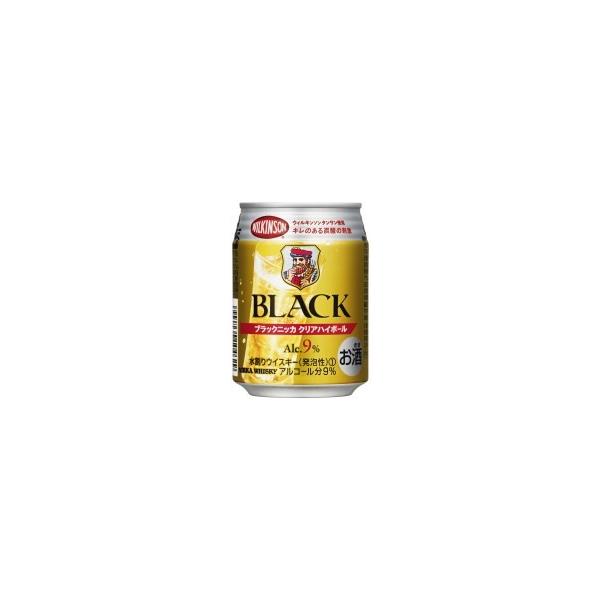 アサヒ ブラックニッカ クリア ハイボール 250ml×24本 本州送料無料　四国は+200円、九州・北海道は+500円、沖縄は+3000円ご注文後に加算 ギフト 父親 誕生日 プレゼント