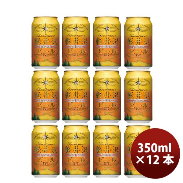 長野県THE軽井沢ビールアルト(赤ビール)缶350mlクラフトビール12本