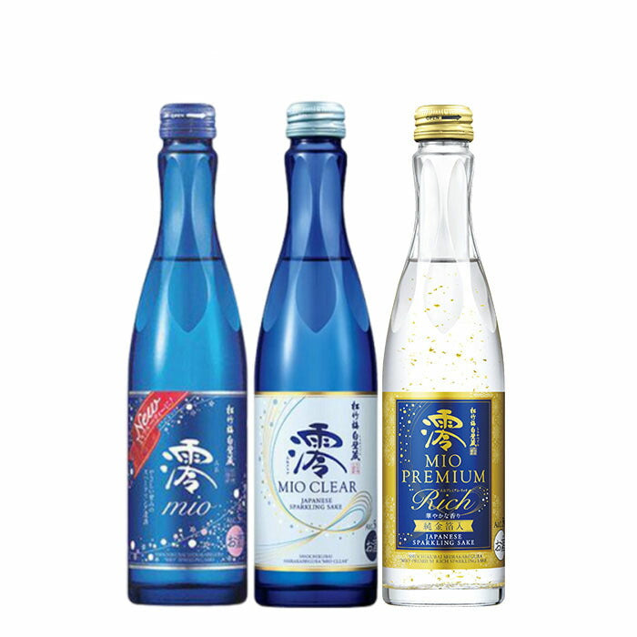 Sake Takara shuzou Shochikubai Mio 3 types drinking comparison set 300ml 3 bottles