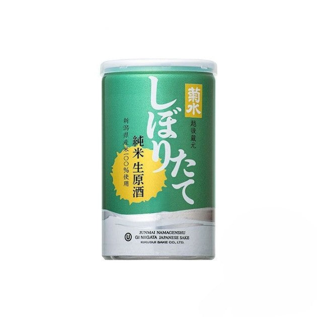 [1CS] Sake Kikusui Freshly squeezed Junmai Namagenshu 200ml x 30 cans