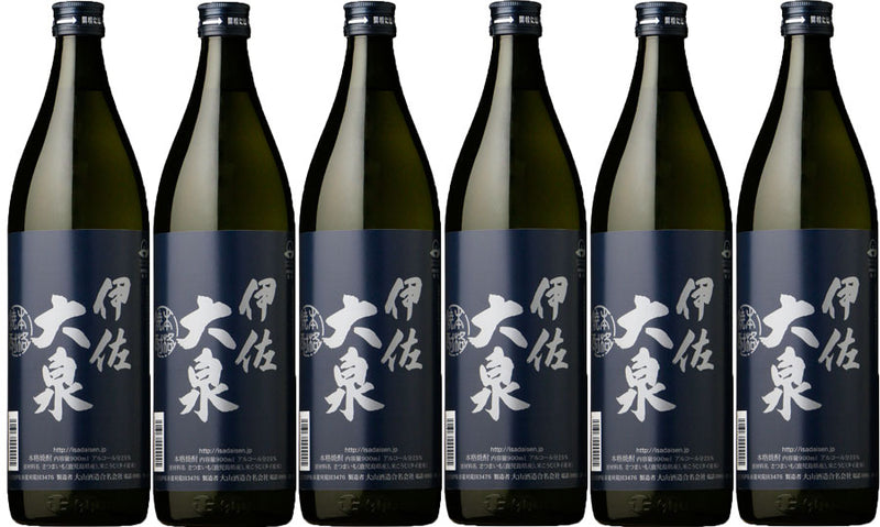 [6btls] 25% Imo Shochu Isedaisen 900ml × 6 bottles