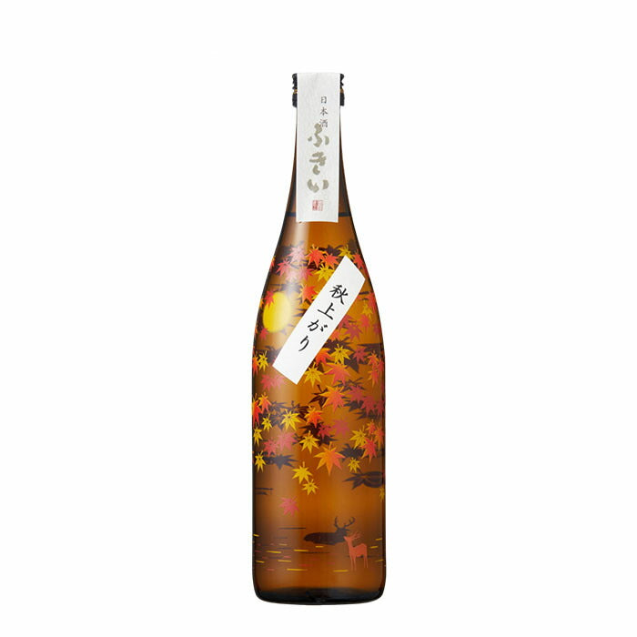 Fukii Junmai Hiyaoroshi Momiji design 720ml bottle