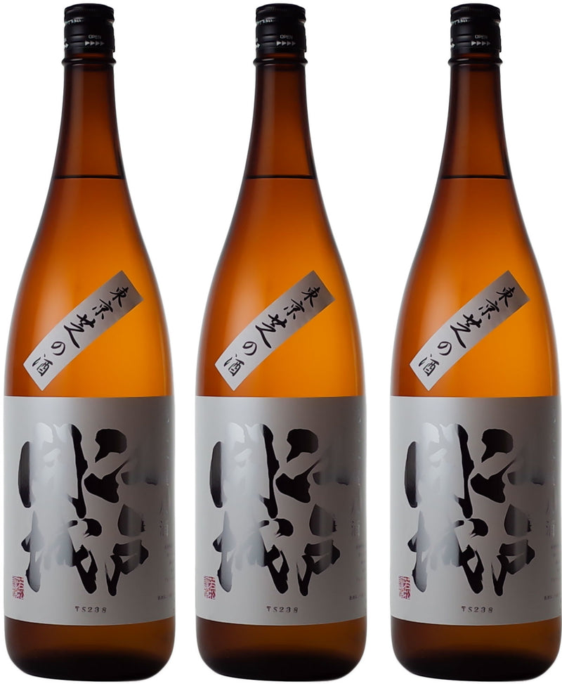 Edo Kaijo Junmaiginjo Genshu Ymada-nishiki 1800ml 3bottle Japanese Sake Tokyo-kou Brewery