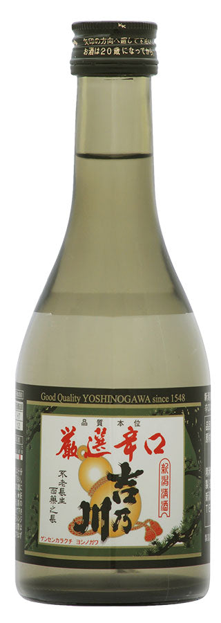 [1CS] Yoshinogawa Gensen Karakuchi Sake 300ml × 12 bottles