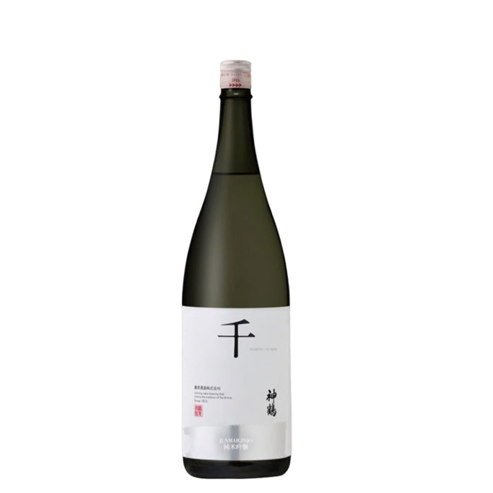 [2CS] Sake Junmai Ginjo Tsurumi Shuzo Kanzaru Sen 1800ml 1.8L 12 bottle