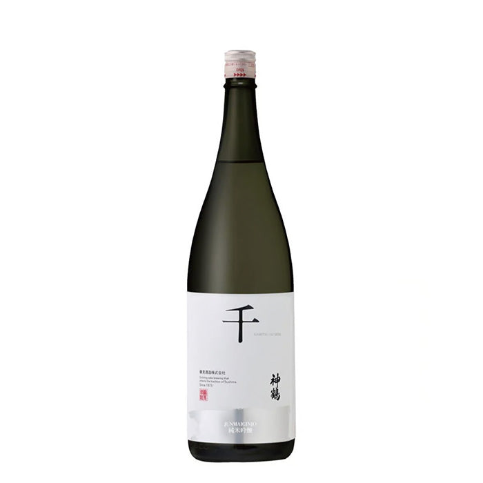 Sake Junmai Ginjo Tsurumi Shuzo Kanzaru Sen 1800ml 1.8L 1 bottle