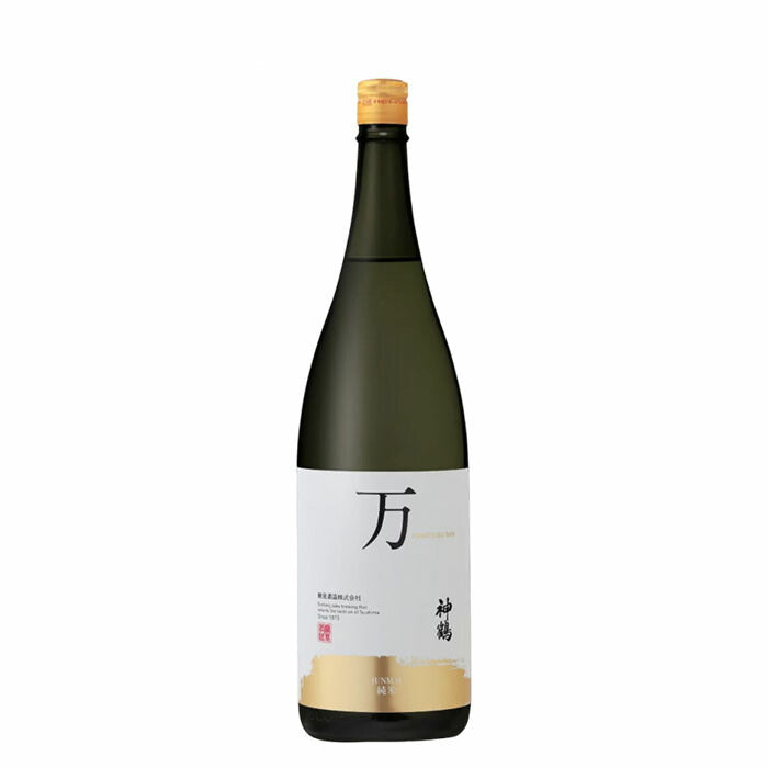 [2CS]Sake Tsurumi Shuzo Kamitsuru Ban Junmai 1800ml 1.8L 12 bottle