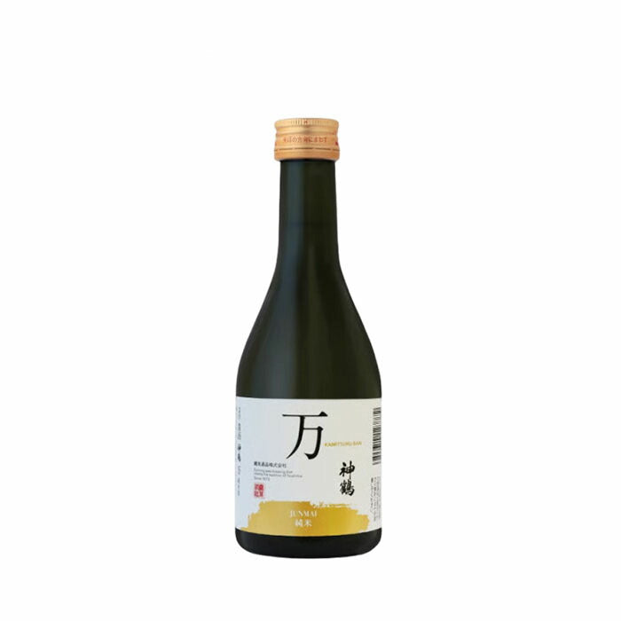 Sake Tsurumi Shuzo Kamitsuru Ban Junmai 300ml 3 bottle