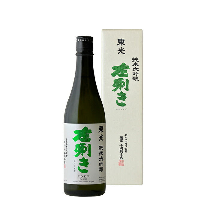 Toko Junmai Daiginjo Hidarikiki 720ml bottle