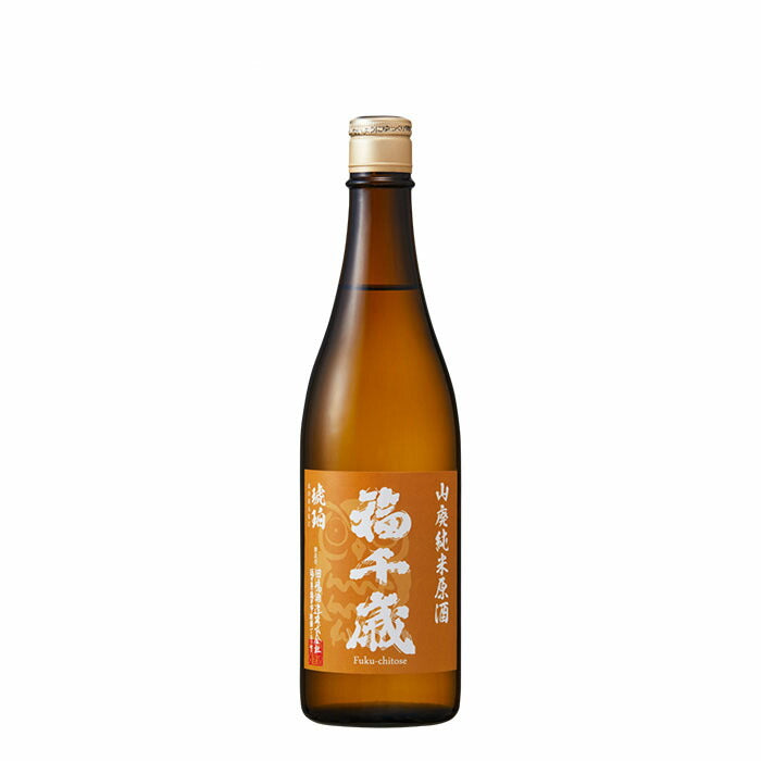 Fukuchitose Yamahai Junmai Genshu Hiyaoroshi Kohaku 720ml bottle