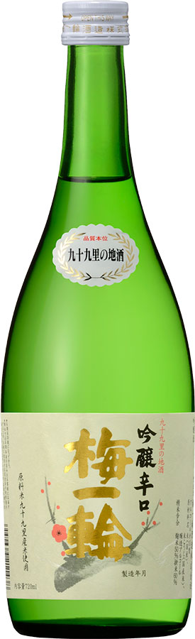 Tokusen Ginjo Karakuchi Ume Ichrin 720ml 1bottle