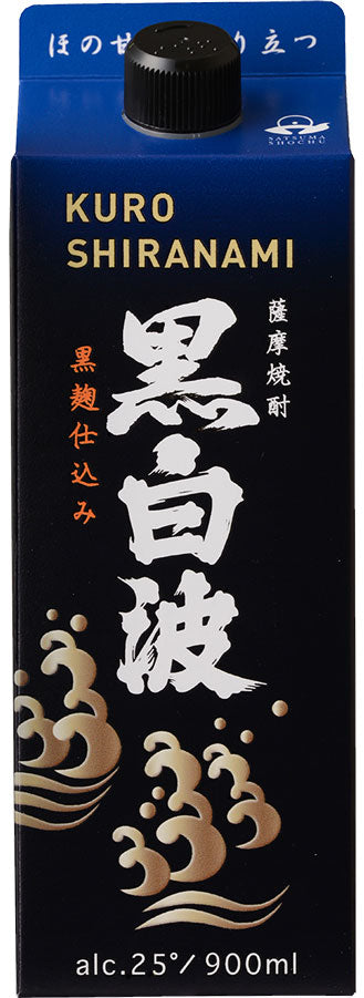 25% Imo Shochu Kuro Sciranami slim pack 900ml pack