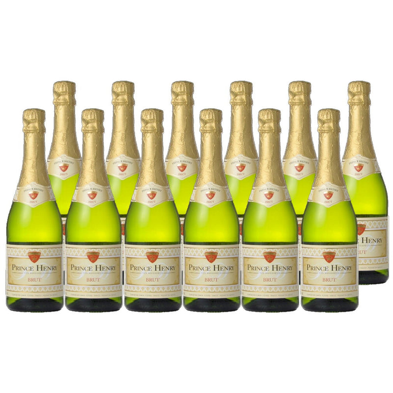 Prince Henri Brut Sparkling Wine - 750ml 12 Bottle