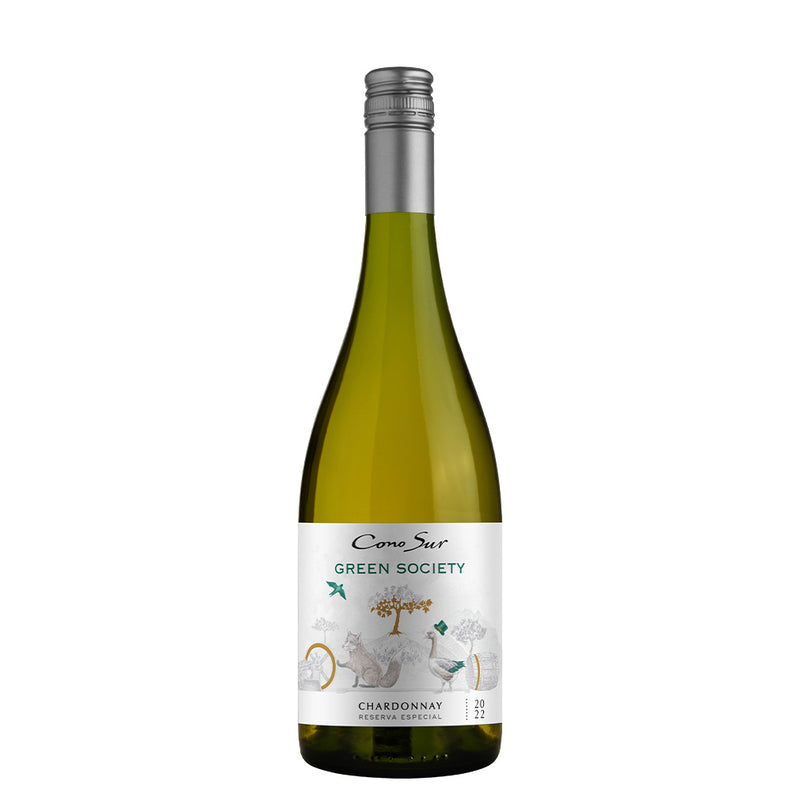 Cono Sur GREEN SOCIETY Chardonnay 750ml 1Bottle