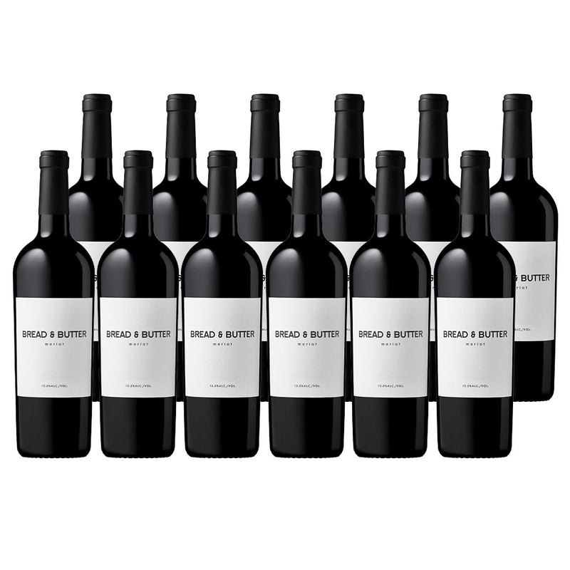 Bread&Butter Merlot 750ml 12 Bottle