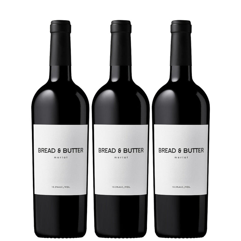 Bread&Butter Merlot 750ml 3 Bottle