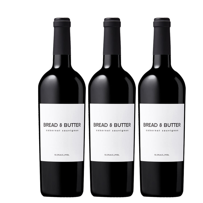 BREAD&BUTTER CABERNET SAUVIGNON BREAD&BUTTER WINERY 750ml 3 Bottle