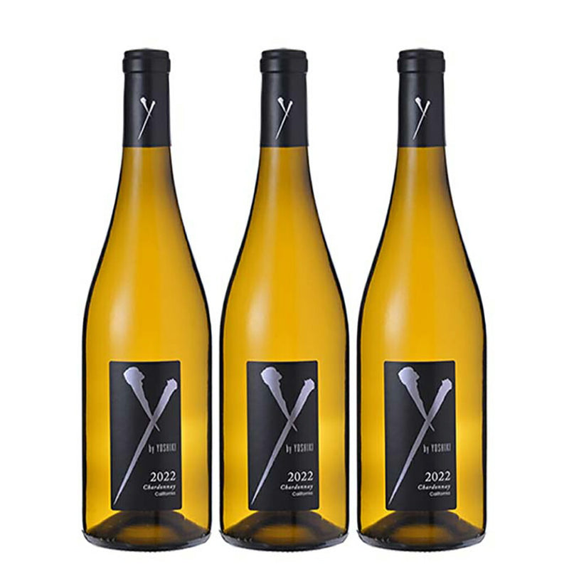 Y by Yoshiki Chardonnay Encore California 2022 750ml 3Bottles