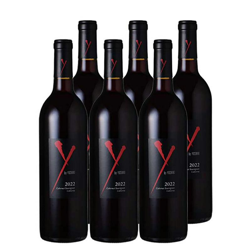 Y by Yoshiki cabernet sauvignon Encore California 2022 750ml 6Bottle