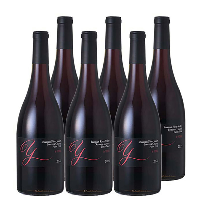 Y by Yoshiki Pinot Noir Russian River Valley 2021 750ml 6bottle