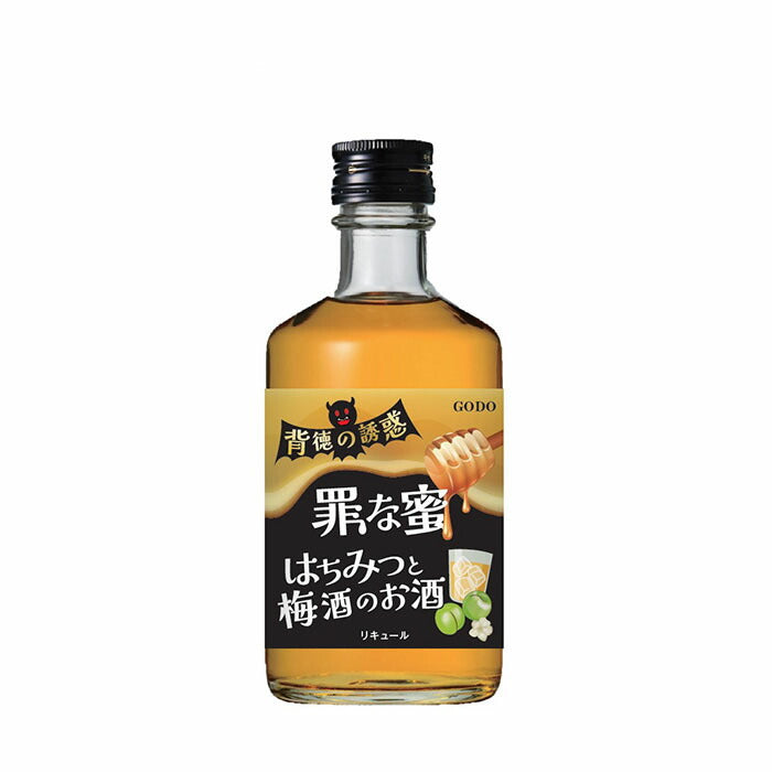 [2CS] Liqueur Plum Wine Haitoku no Yuwaku Tsuminamitsu Honey and Plum Wine Bottle 300ml x 24 bottles