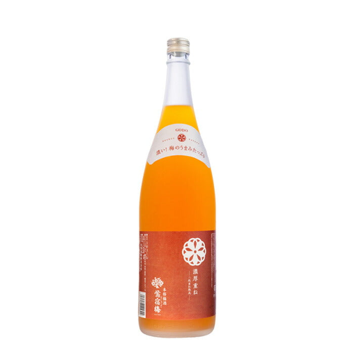 [2CS]Plum wine Goudou Oushukubai Noukou Kasane 1800ml 1.8L 12 bottle