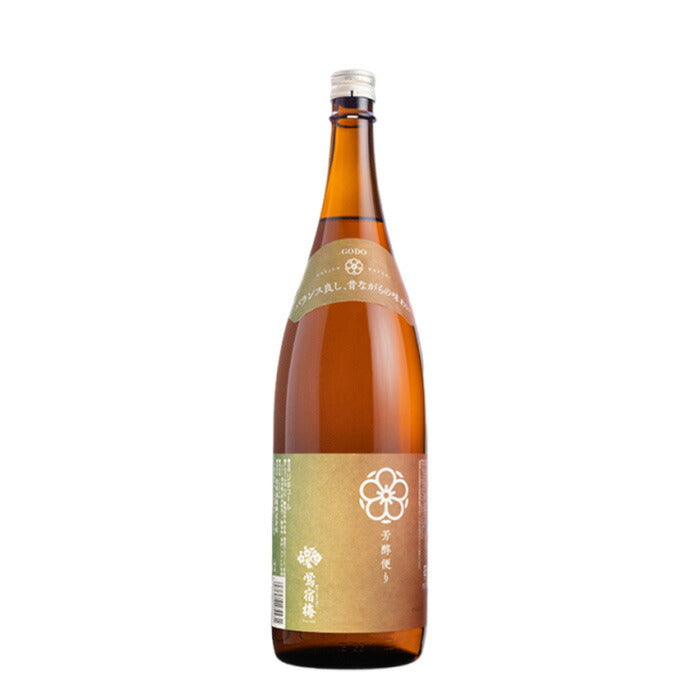 [2CS]Plum wine Goudou Oushukubai Houjundayori 1800ml 1.8L 12 bottle