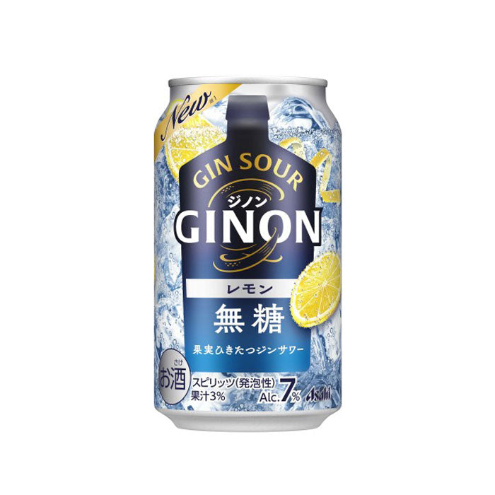 [1CS] Asahibeer GINON Lemon 350ml x 24 cans Gin Highball