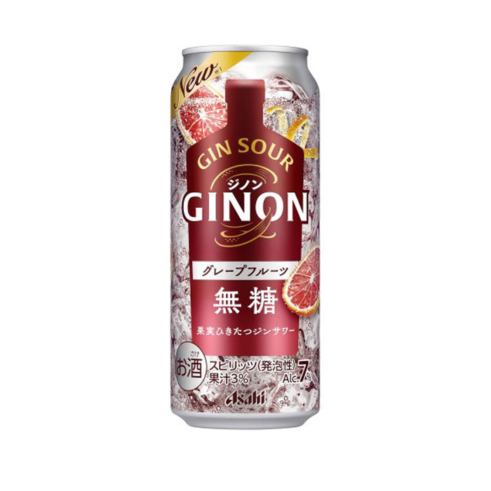 [1CS] Asahibeer GINON Grapefruit 500ml x 24 cans Gin Highball