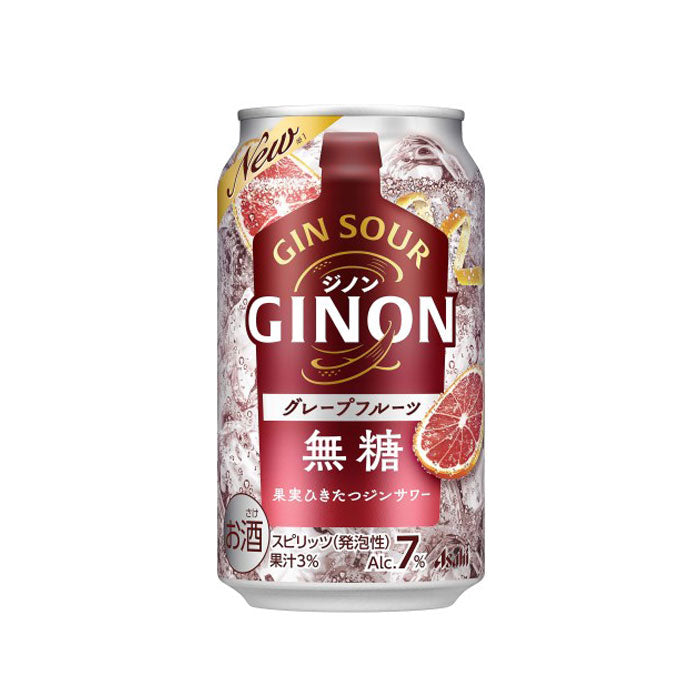 [1CS] Asahibeer GINON Grapefruit 350ml x 24 cans Gin Highball