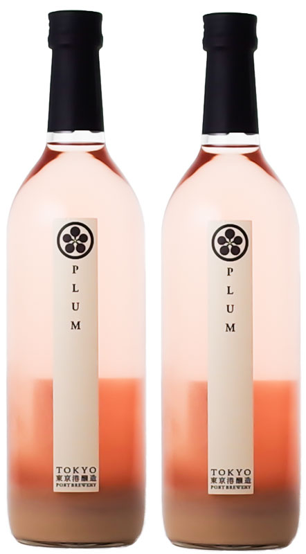 [2btls] 8% Liqueur Plum 720ml ×2 bottles