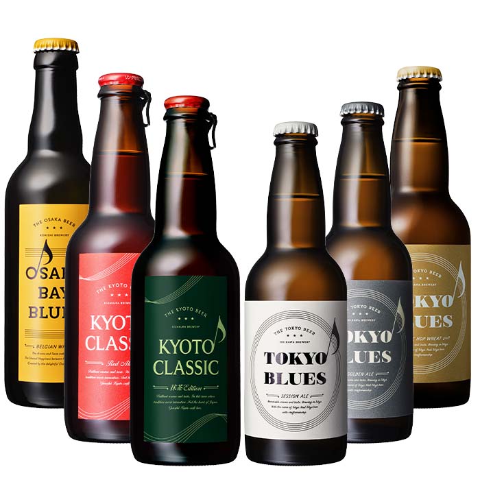 A beer that echoes the music of this city KYOTO CLASSIC Matcha EDITION 6type 6bottle