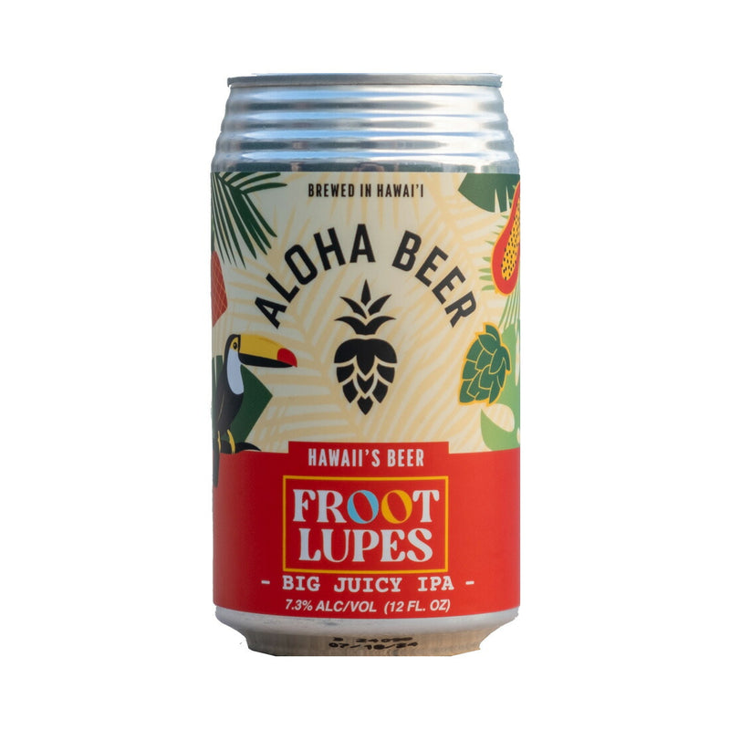 [1CS] ALOHA BEER FROOT LUPES BIG JUICY IPA 355ml 24 cans