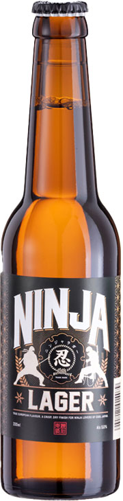 Ninja Lager 330ml 24bottles