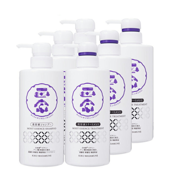 Kikumasamune. Masamune Shirushi Set of 3 each of beauty serum shampoo and beauty serum treatment