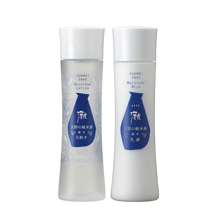 Ozeki. Nada Set of 1 each of 2 items in skincare set [Toner & Milky lotion]