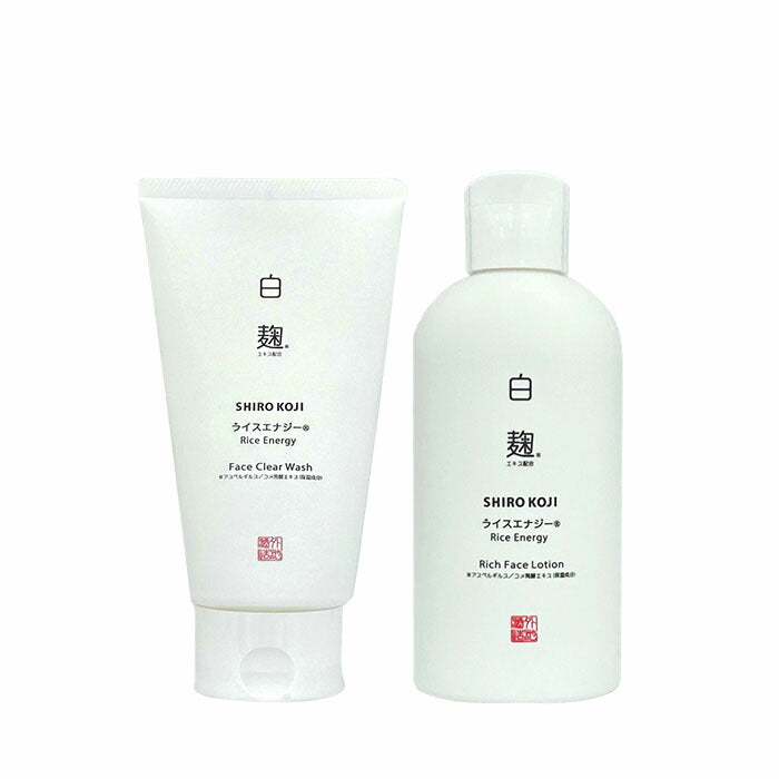 Tonoike Shuzouten Rice Energy Facial cleanser & Toner Set