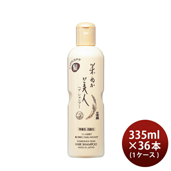 Nihonsakari. Komenukabijin. Hair shampoo 335ml x 36