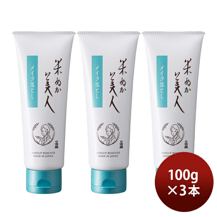 Nihonsakari. Komenukabijin. Makeup remover 100g x 3