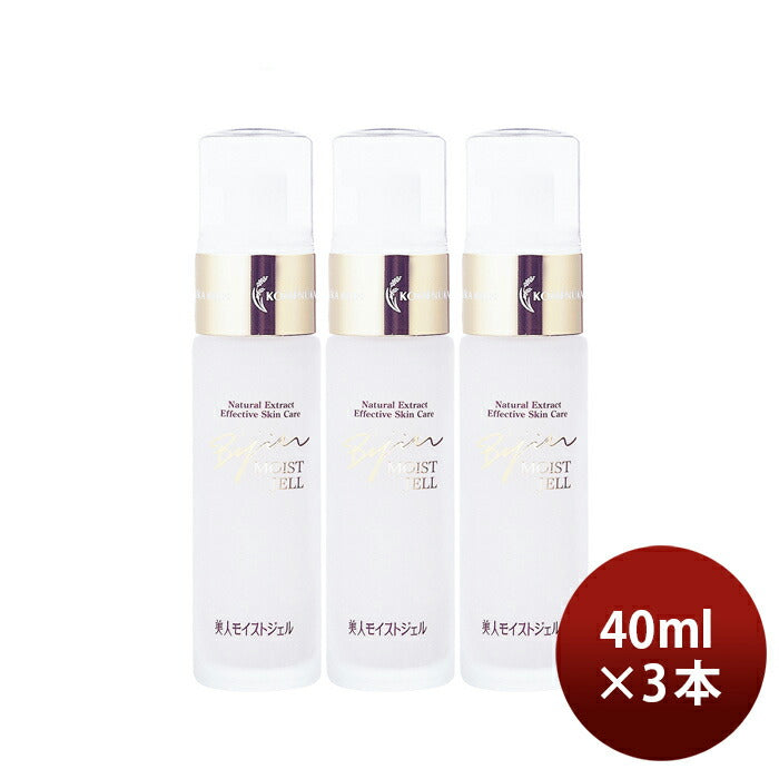 Nihonsakari. Komenukabijin. Luxury Beauty Moist Gel 40ml x 3