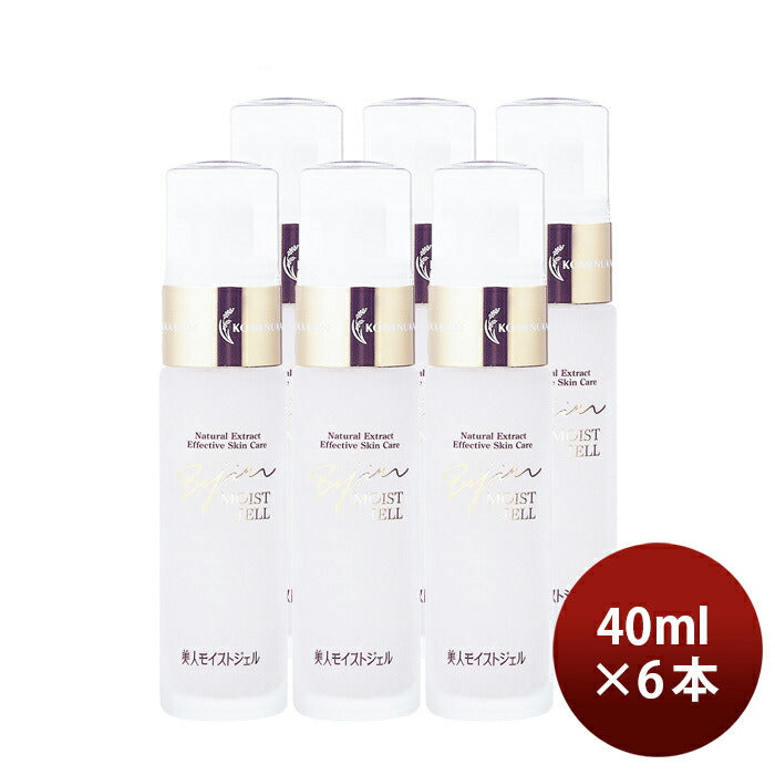 Nihonsakari. Komenukabijin. Luxury Beauty Moist Gel 40ml x 6