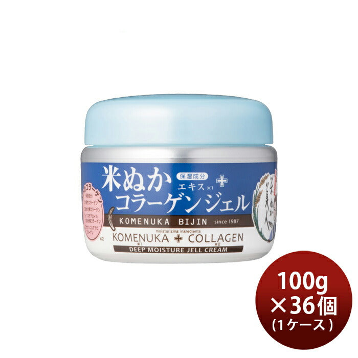 Nihonsakari. Komenukabijin. Collagen beauty gel 100g x 36