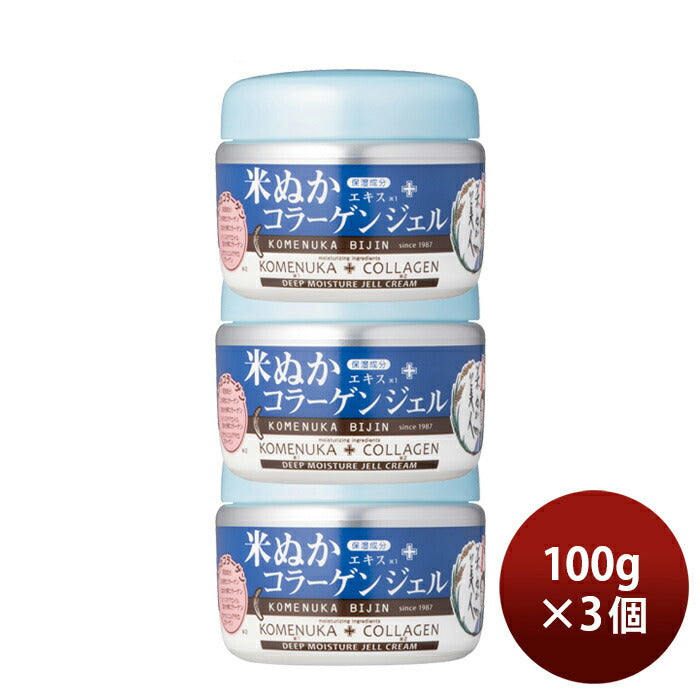 Nihonsakari. Komenukabijin. Collagen beauty gel 100g x 3