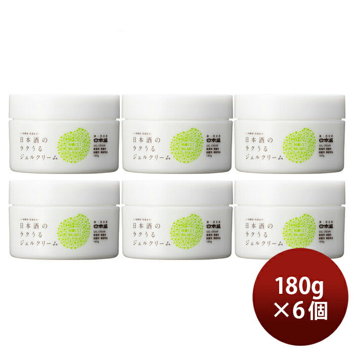 Nihonsakari. Raku-uru beauty gel cream 180g x 6