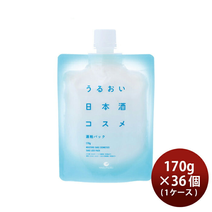 Hakutsuru. Uruoi Sake Cosmetics. Sake Lees Face Mask 170g x 36