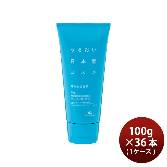 Hakutsuru. Uruoi Sake Cosmetics. Clay Cleansing Foam with Sake Lees 100g x 36