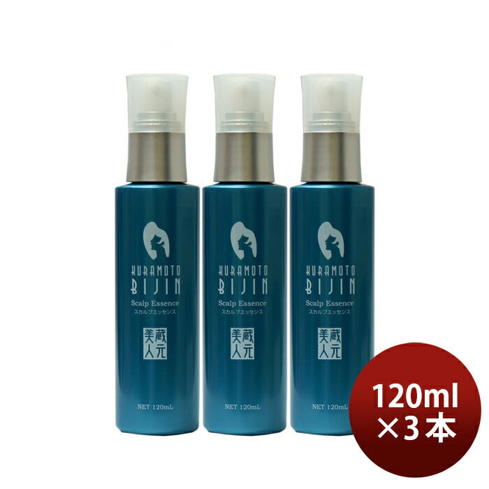 Tonoike Shuzou. Kuramotobijin Scalp essence 120ml x 3